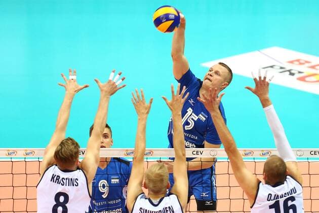 Volleyball European Championship, Finland - Estonia