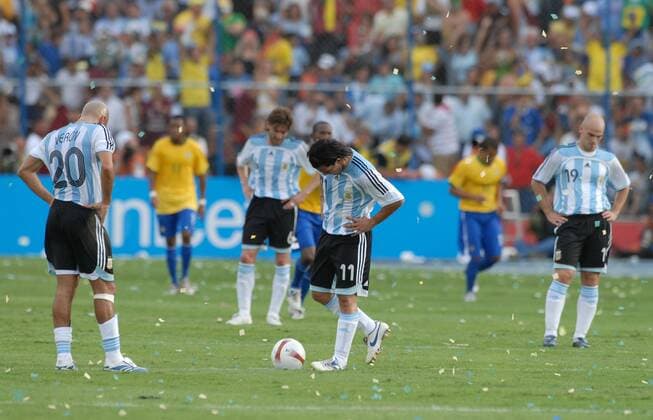 Football, Copa America, Final, Brazil - Argentina 3:0