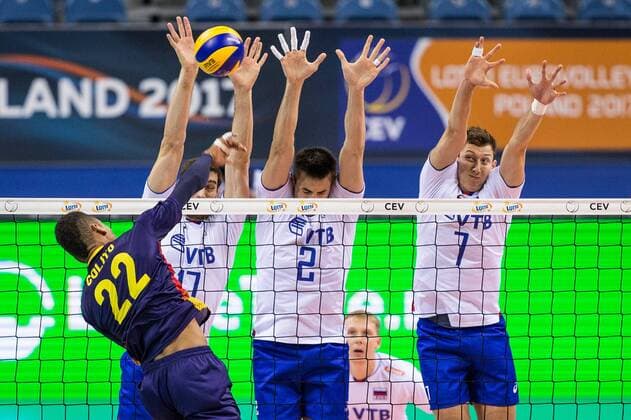 European Volleyball Championship, Spain - Russia