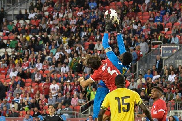 Football, Test Match, Canada - Jamaica