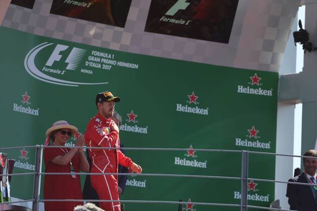 Formula 1, Italian GP, Award Ceremony
