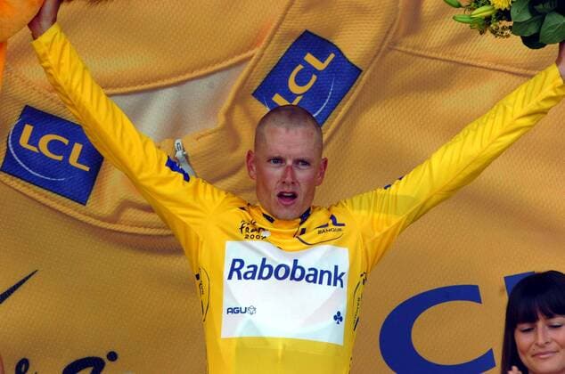 Cycling, Tour de France, 13th stage, Alexander Vinokourov wins the individual time trial