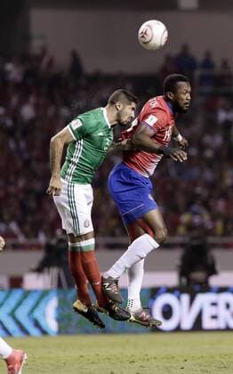 Football, World Cup Qualifier, Costa Rica - Mexico