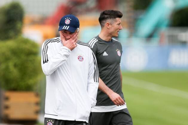 Football, CL, Bayern Munich Training