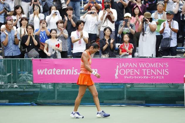 WTA tournament in Tokyo, Kimiko Date says goodbye to professional tennis