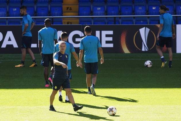 Football, EL, Villarreal FC Training
