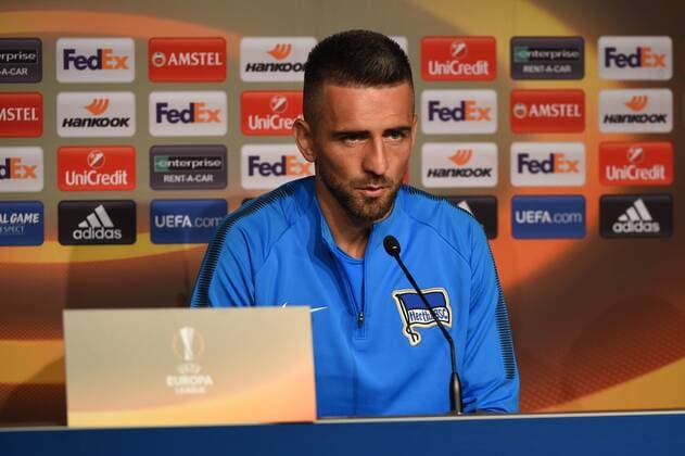 Football, EL, Hertha BSC Press Conference