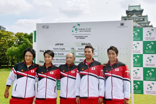 Tennis, DavisCup, Japan - Brazil, Draw