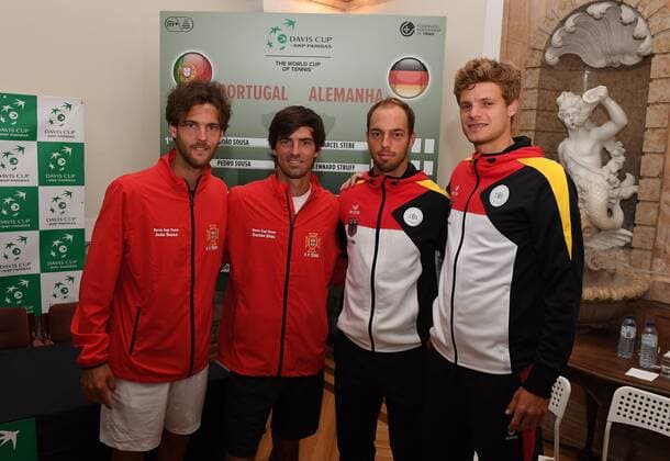 Tennis, DavisCup, Portugal - Germany, Draw
