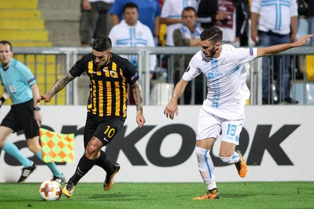 Football, EL, HNK Rijeka - AEK Athens