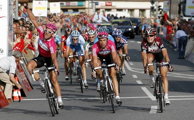 Cycling, SachsenTour, Eric Baumann wins the 3rd stage