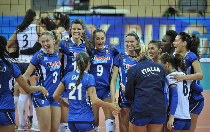 Volleyball European Championship, Women, Georgia - Italy