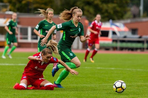 Football, Women, Werder Bremen - MSV Duisburg