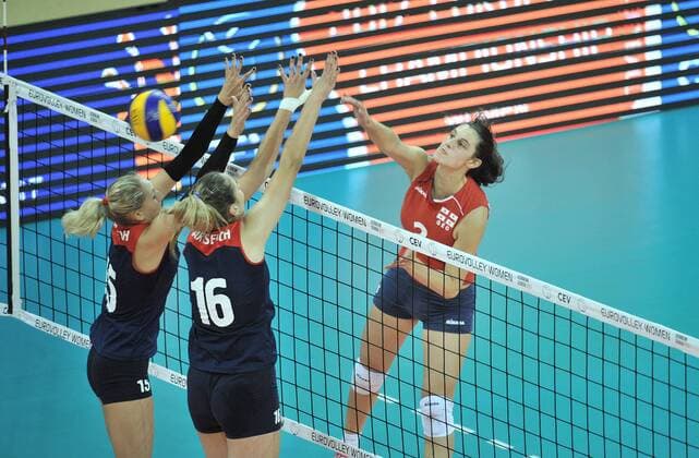 European Volleyball Championship, Women, Georgia - Belarus