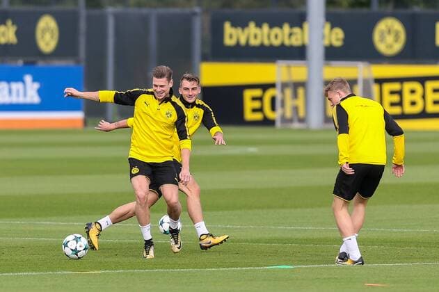 Football, CL, Borussia Dortmund Training