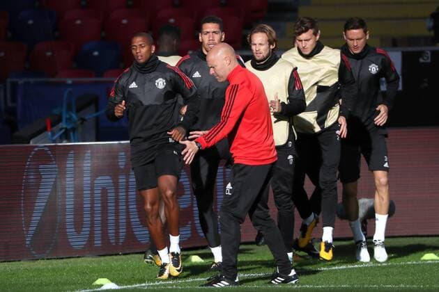 Football, CL, Manchester United Training