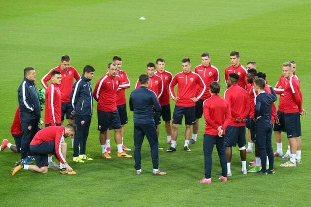 Football, EL, Red Star Belgrade Training