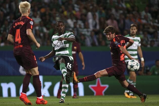 Football, CL, Sporting Lisbon - FC Barcelona