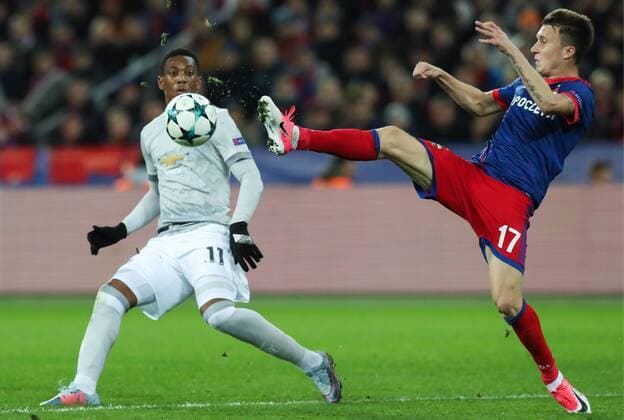 Football, CL, ZSKA Moscow - Manchester United