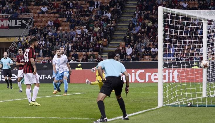 Football, EL, AC Milan - HNK Rijeka