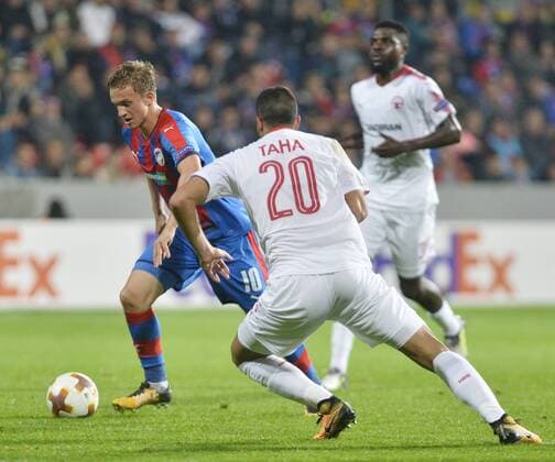 Football, EL, Viktoria Pilsen - Hapoel Beer Sheva