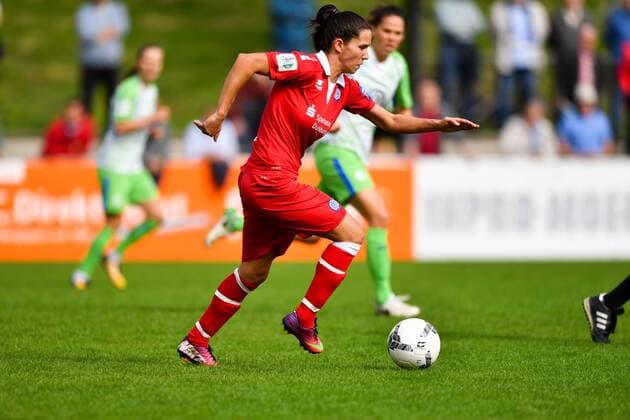 Football, 1. BL Women, MSV Duisburg - VfL Wolfsburg