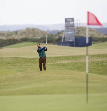 Golf, Alfred Dunhill Championship at St Andrews, Practice