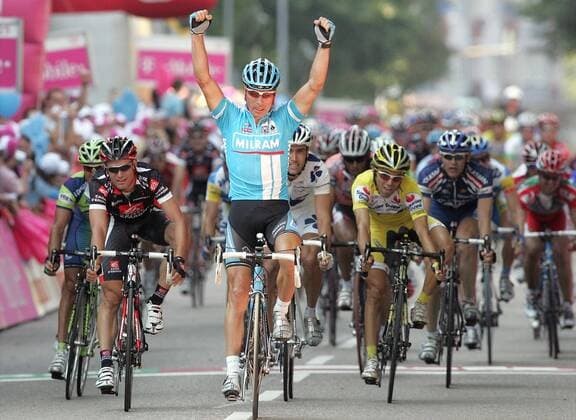 Cycling, Tour of Germany, Erik Zabel wins 3rd stage
