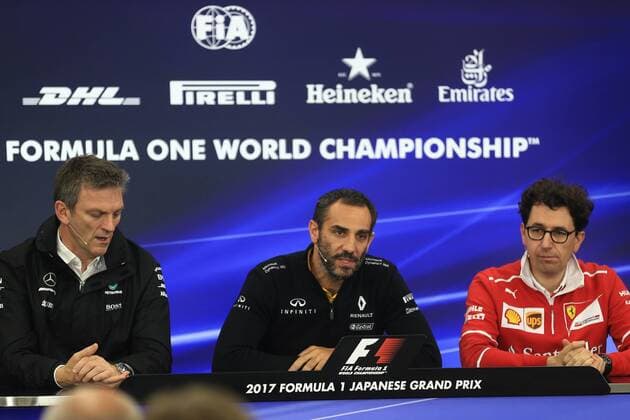 Formula 1, Japanese GP, PK with Team Leaders