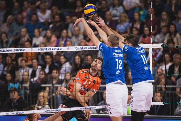 Volleyball Supercup, Men, BR Volleys - VfB Friedrichshafen