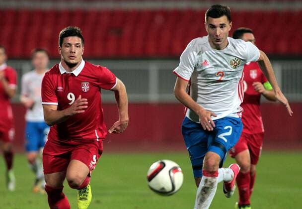 Football, U21 Euro Quali, Serbia - Russia
