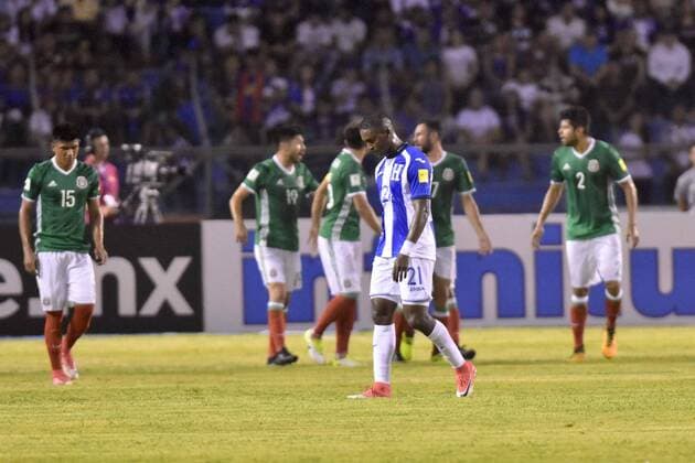 Football, World Cup Qualifier, Honduras - Mexico