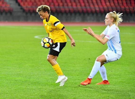 Football, Women, CL, FC Zurich - Gintra Universitetas