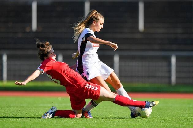 Football, Women, 2. BL, Borussia Mönchengladbach - USV Jena II