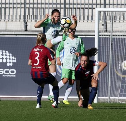 Football, Women, VfL Wolfsburg - 1. FFC Turbine Potsdam