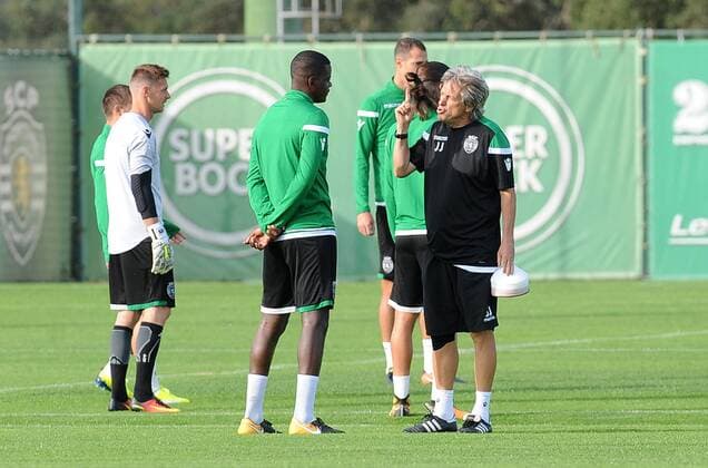 Football, CL, Sporting Lisbon Training