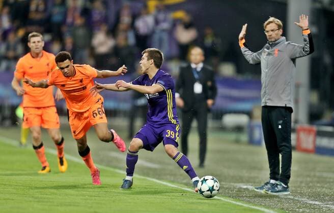 Football, CL, NK Maribor - Liverpool FC
