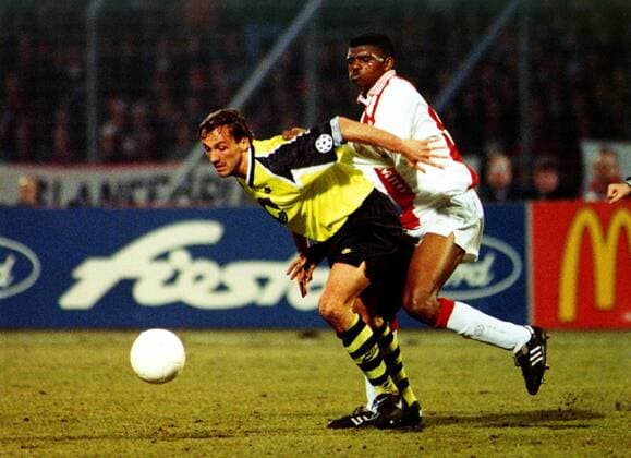 Football, History, CL, Borussia Dortmund - Ajax Amsterdam - Archive pictures