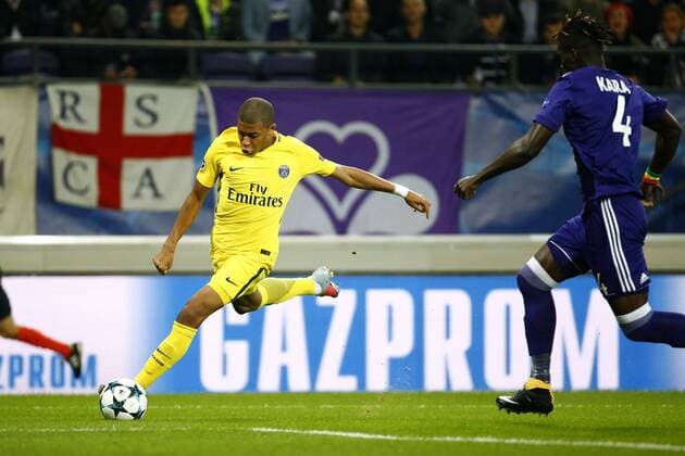 Football, CL, RSC Anderlecht - Paris St. Germain