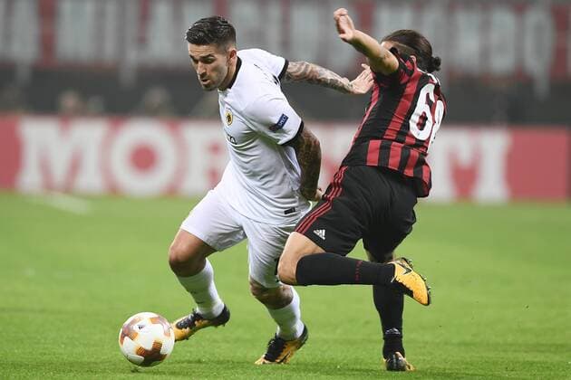 Football, EL, AC Milan - AEK Athens
