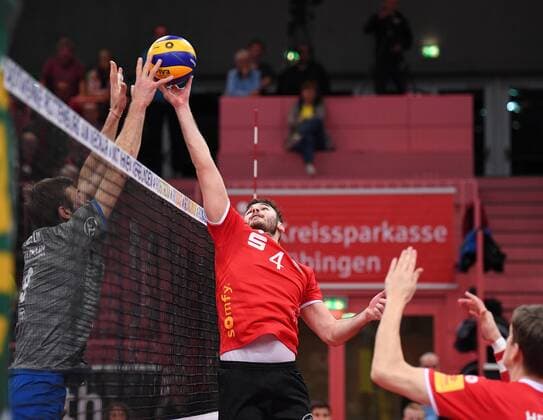 Volleyball, TV Rottenburg - VfL Friedrichshafen