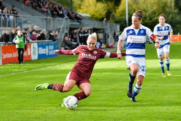 Football, 1. BL Women, MSV Duisburg - SGS Essen