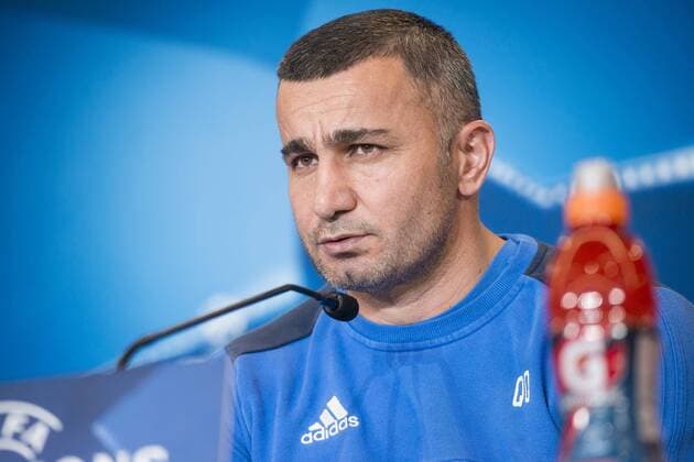 Football, CL, FK Qarabag Agdam Press Conference