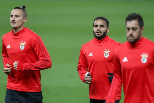 Football, CL, Benfica Lisbon Training
