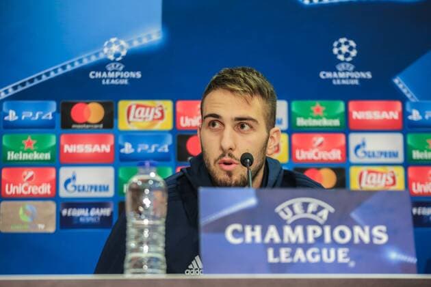 Football, CL, Olympiakos Piraeus Press Conference