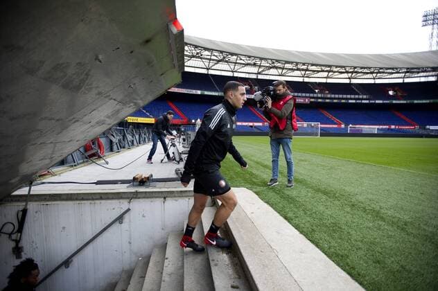 Football, CL, Feyenoord Rotterdam Training