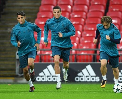 Football, CL, Real Madrid Training