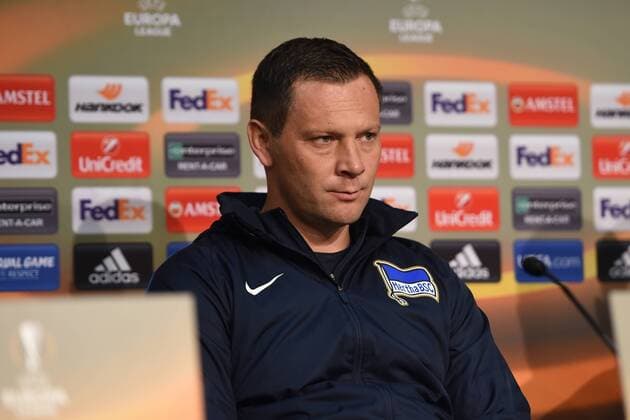 Football, EL, Hertha BSC Press Conference
