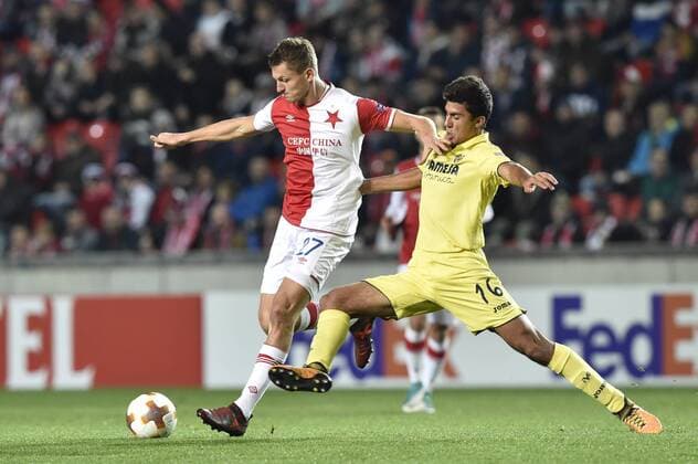 Football, EL, Slavia Prague - FC Villareal