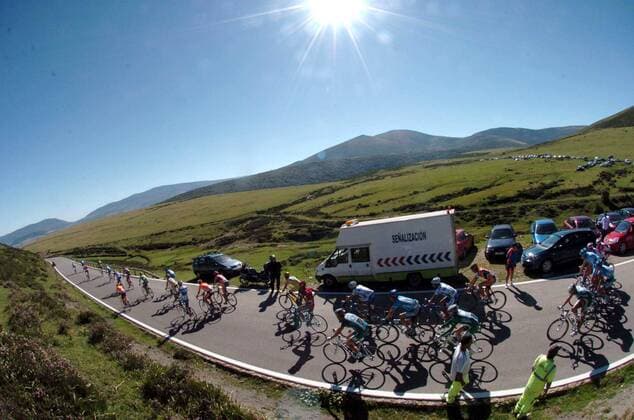 Cycling, Vuelta, Oscar Freire wins the 5th stage